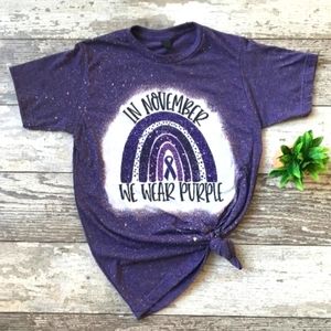In November We Wear Purple 💜 Epilepsy Awareness Tee